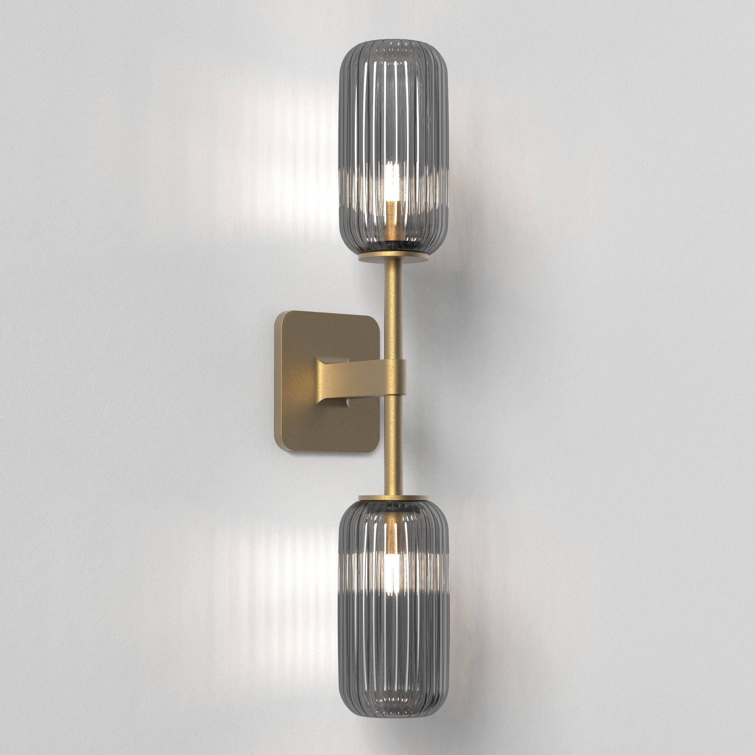 Tacoma Reed Ribbed Glass
