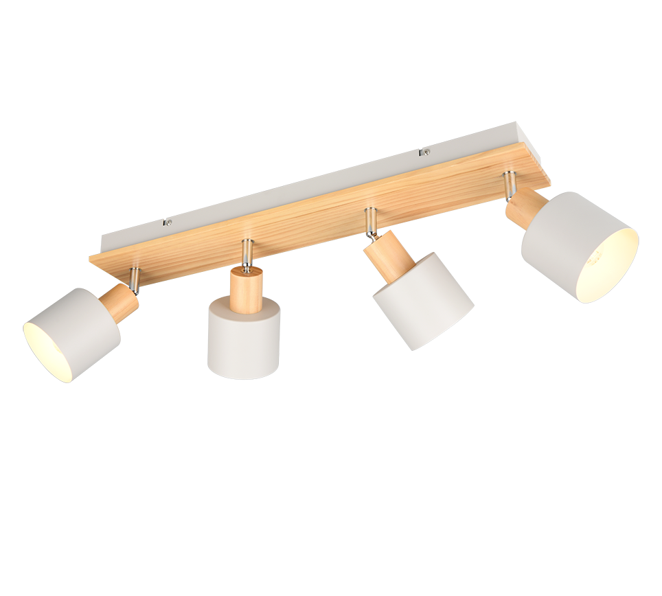 Shanti 2/3/4Lt Bar Spotlights - Warm Grey