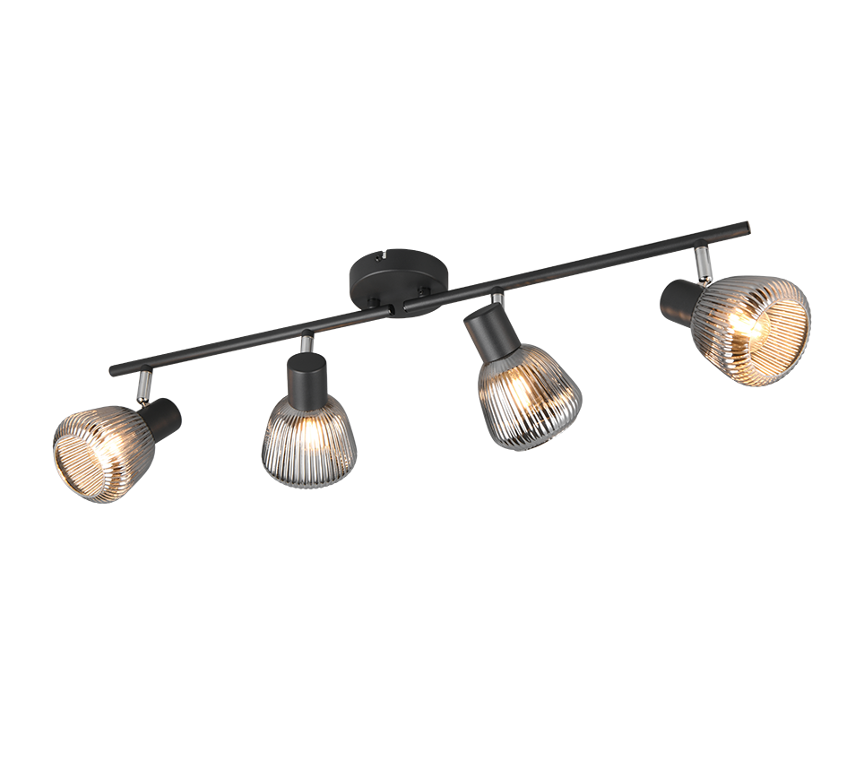 Tarifa 2/3/4Lt Bar Spotlight - Matt Black