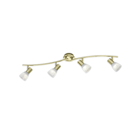 Levisto 2/3/4/6Lt Bar Spotlight - Brass/Nickel
