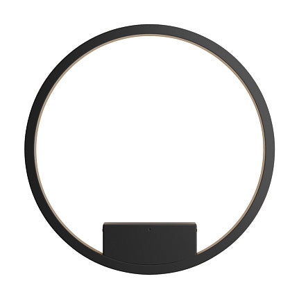 Rim Small/Medium/Large Indoor LED Wall Light - Black Finish