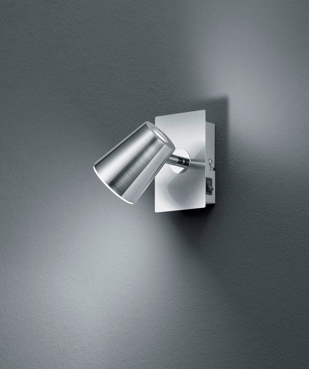 Narcos Wall/Ceiling Spotlight - White/Nickel