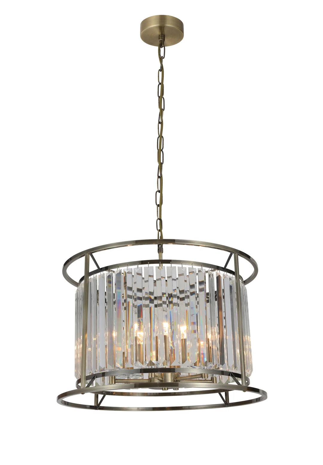 Maria 3/6/8 Lt Chandelier- Antique Brass