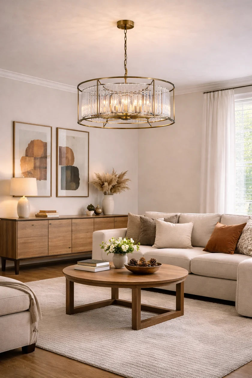 Maria 3/6/8 Lt Chandelier- Antique Brass