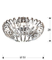 ARIADNA CEILING LAMP 9L