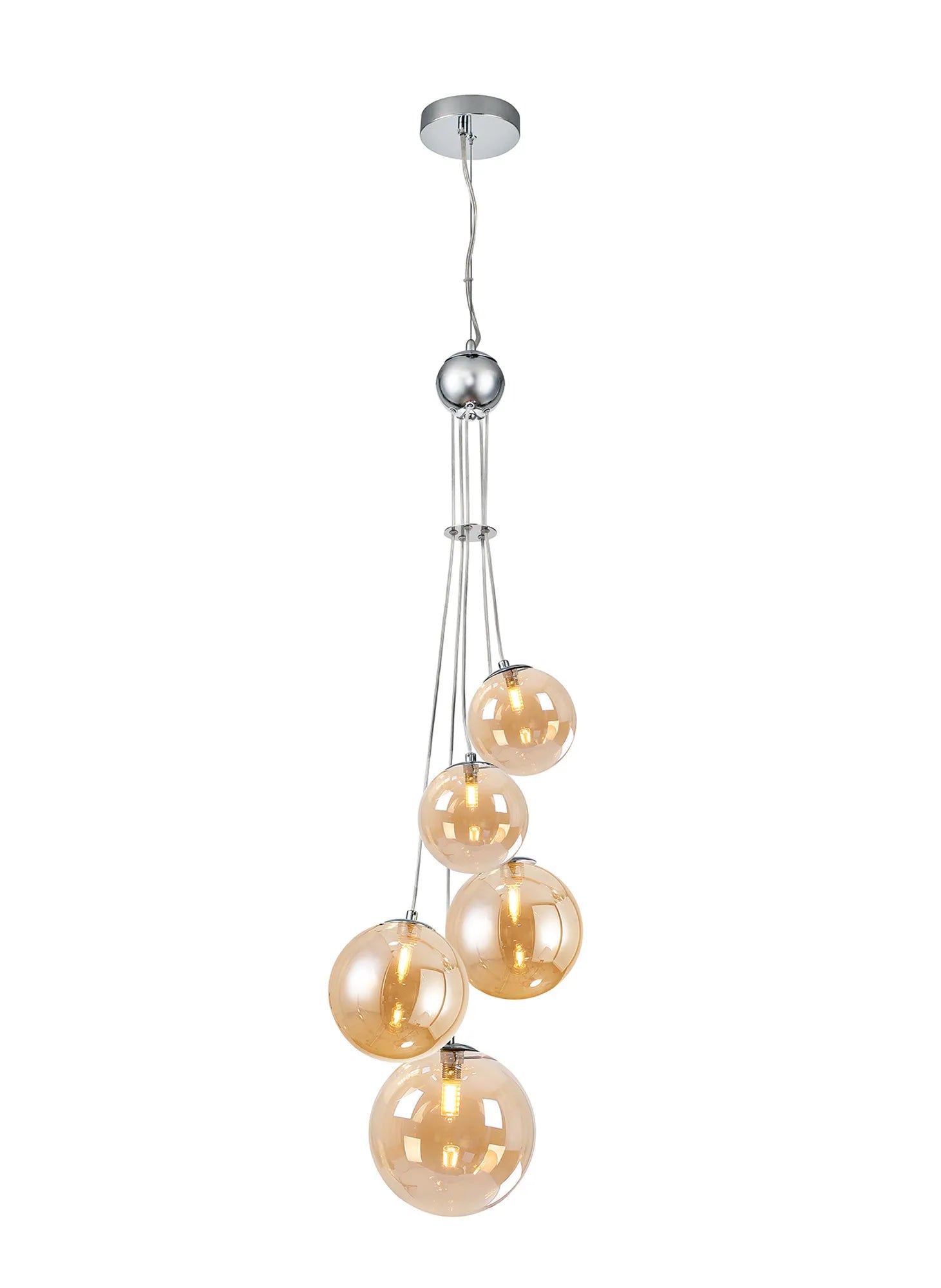 Seville 5 Light Cluster Pendant G9