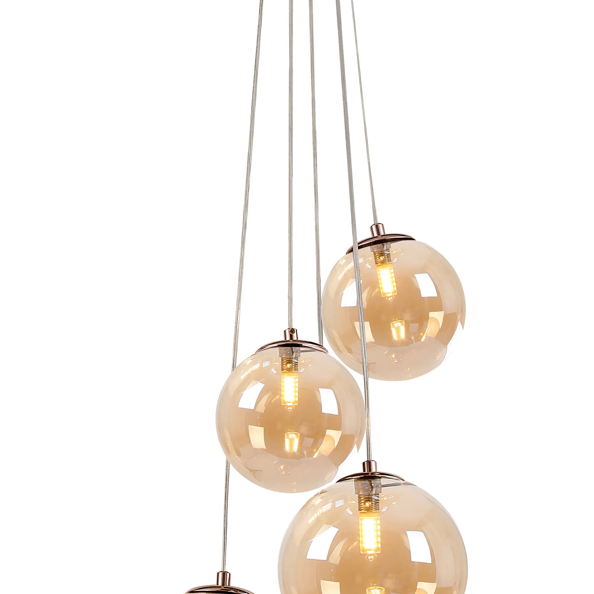 Seville 5 Light Cluster Pendant G9