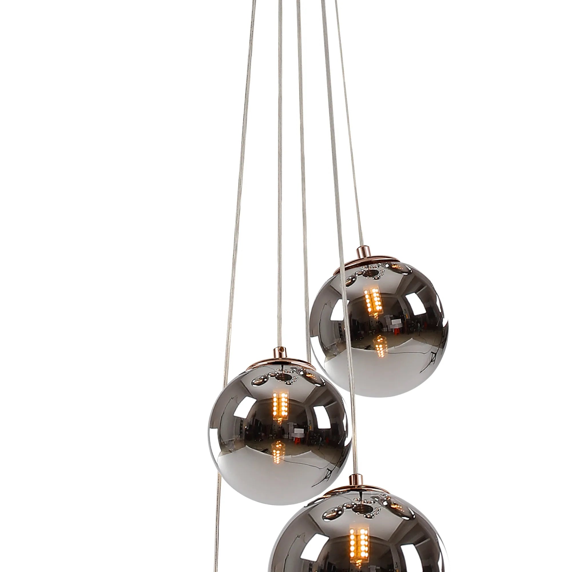 Seville 5 Light Cluster Pendant G9