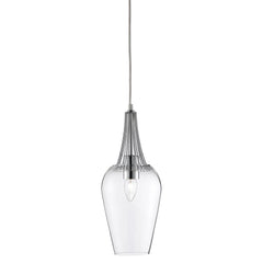 Whisk Ceiling Pendant Chrome  & Clear Glass BLACK FRIDAY