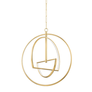Welland LED Ceiling Light - Aged Brass