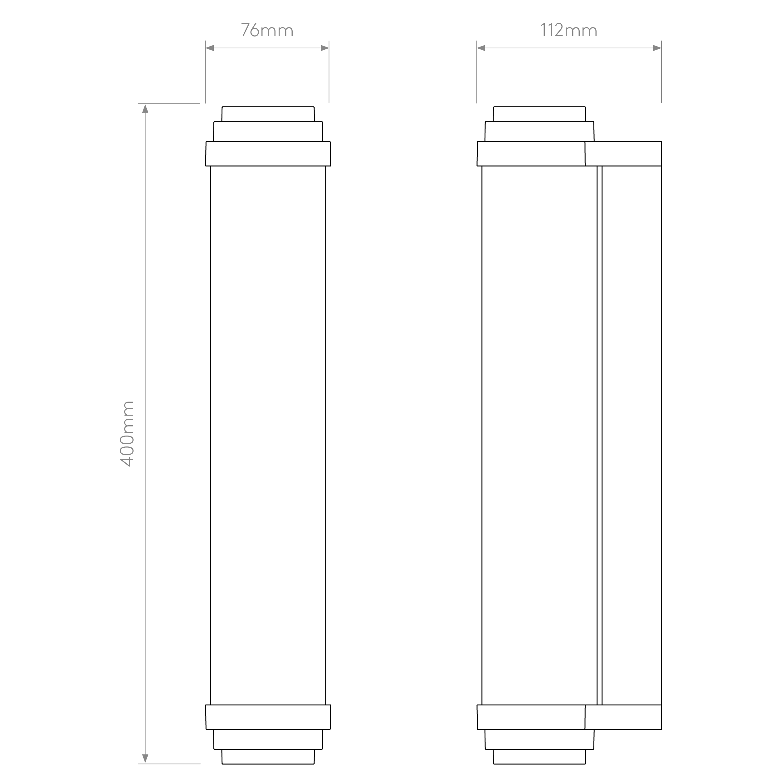 Burlington 400/600 Phase Wall Light