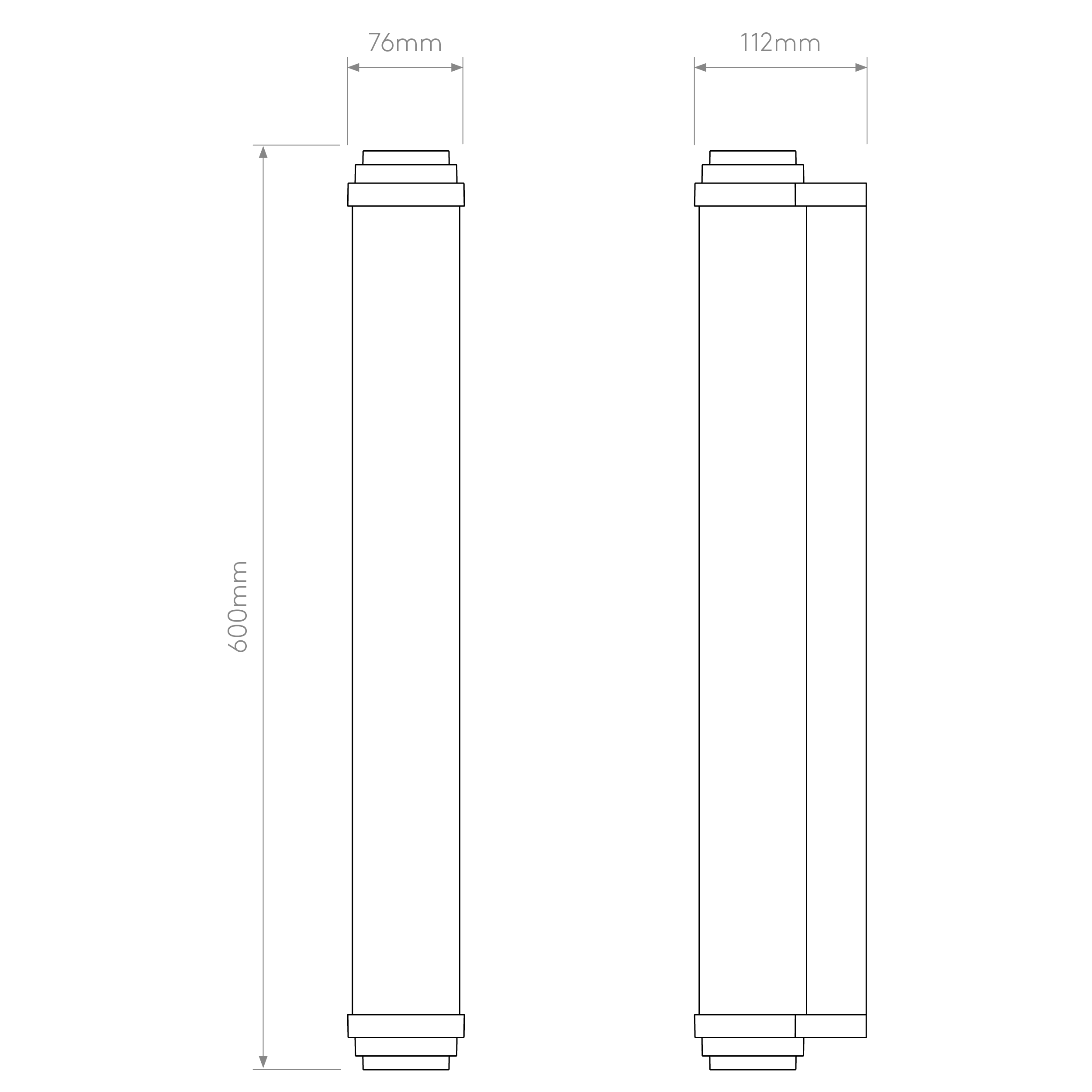 Burlington 400/600 Phase Wall Light