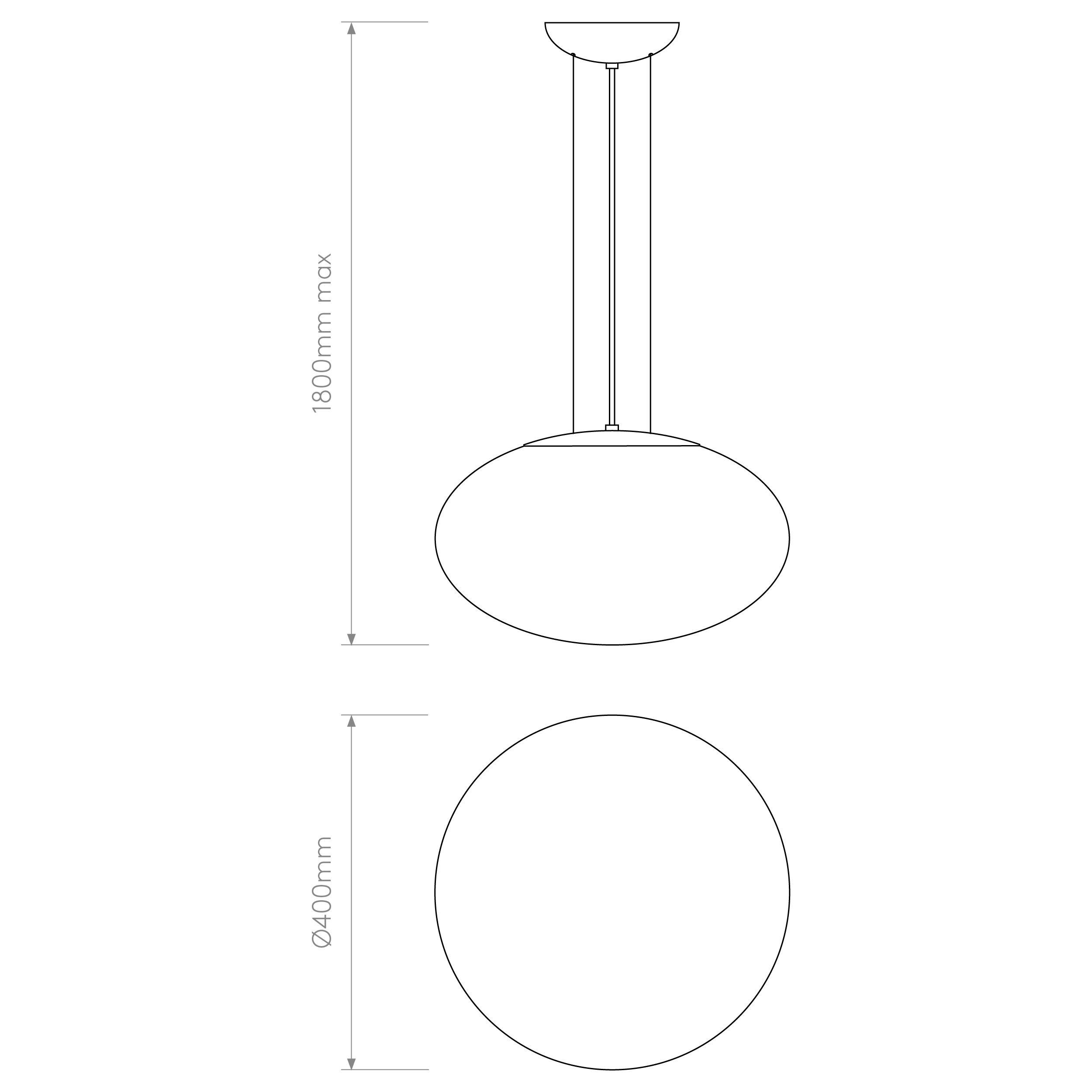 Zeppo Pendant 400
