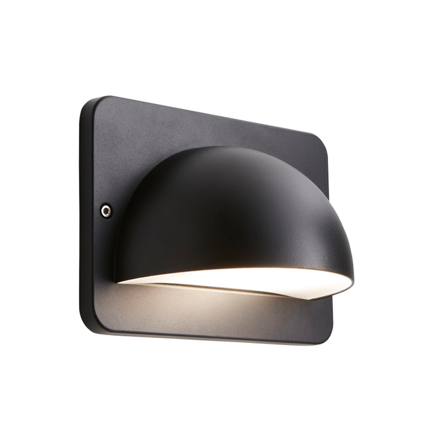 Rennes 10w LED Guide Wall Light Black