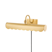 Fifi 2Lt Plug-in Picture Light - Aged Brass