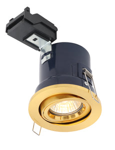 Yate Adjustable IP20 Fire Rated Recessed Downlight- Various Finishes