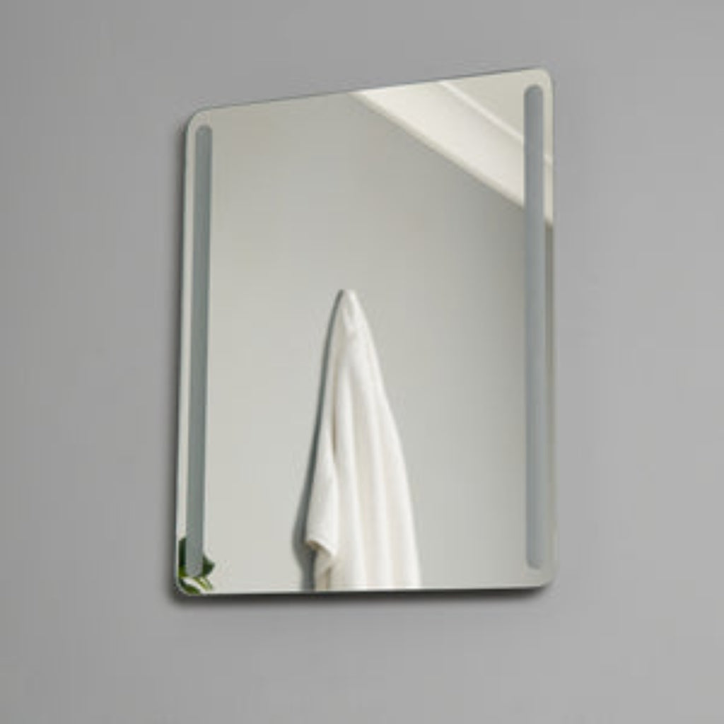 Ecti LED Bathroom Mirror Wall Light with Shaving Socket – Chrome