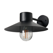 Chesil 1Lt Wall Lantern IP44 - Black