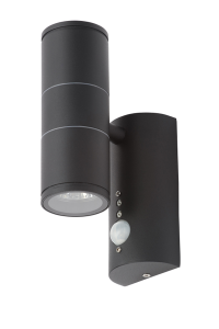 Islay 2 Light GU10 Wall Light PIR 316SST - Various Colours