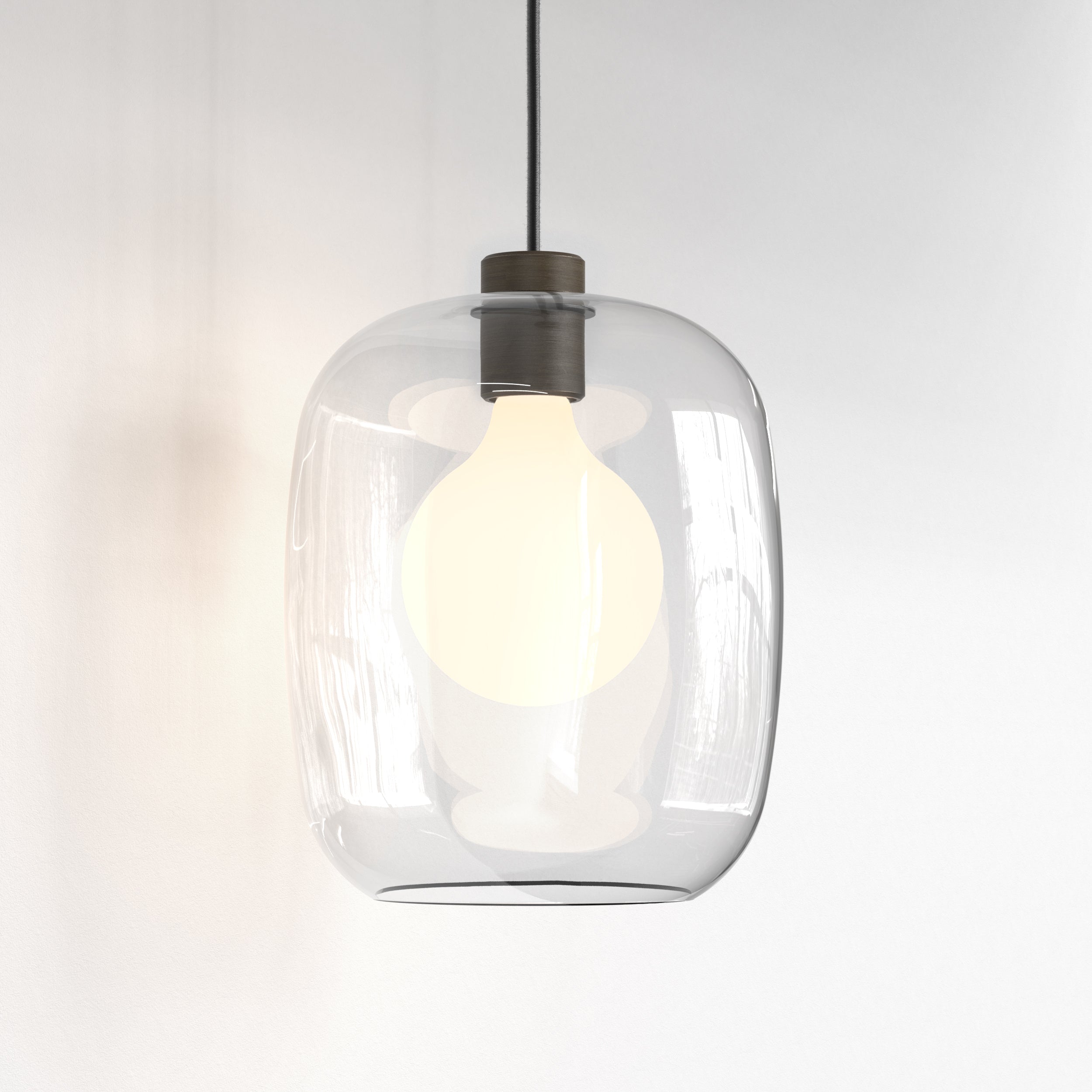 Curve Glass 220/285 Glass Shade