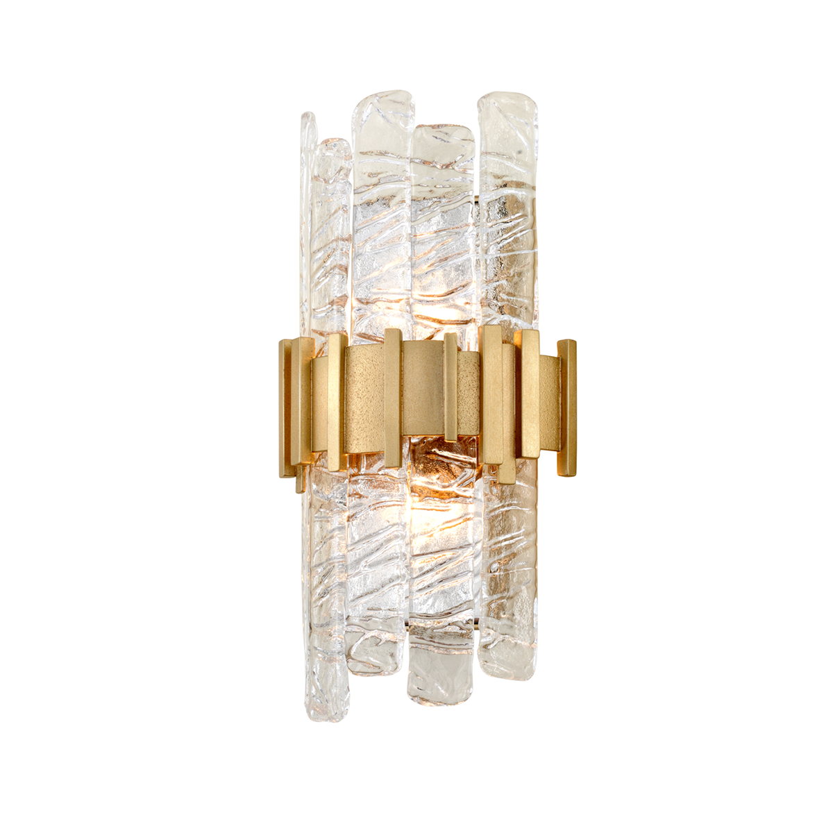 Ciro 2Lt Wall Sconce - Silver Leaf