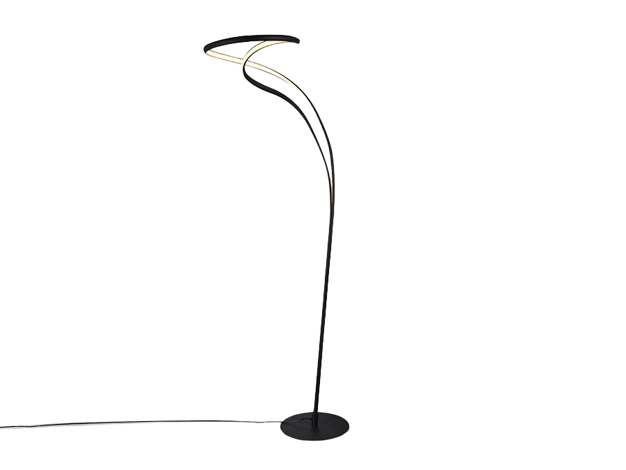 Danza LED Floor Lamp - Black