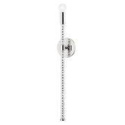 Pippin 1Lt Wall Sconce- Aged Brass/ Polished Nickel