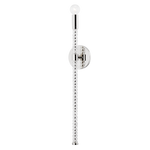 Pippin 1Lt Wall Sconce- Aged Brass/ Polished Nickel