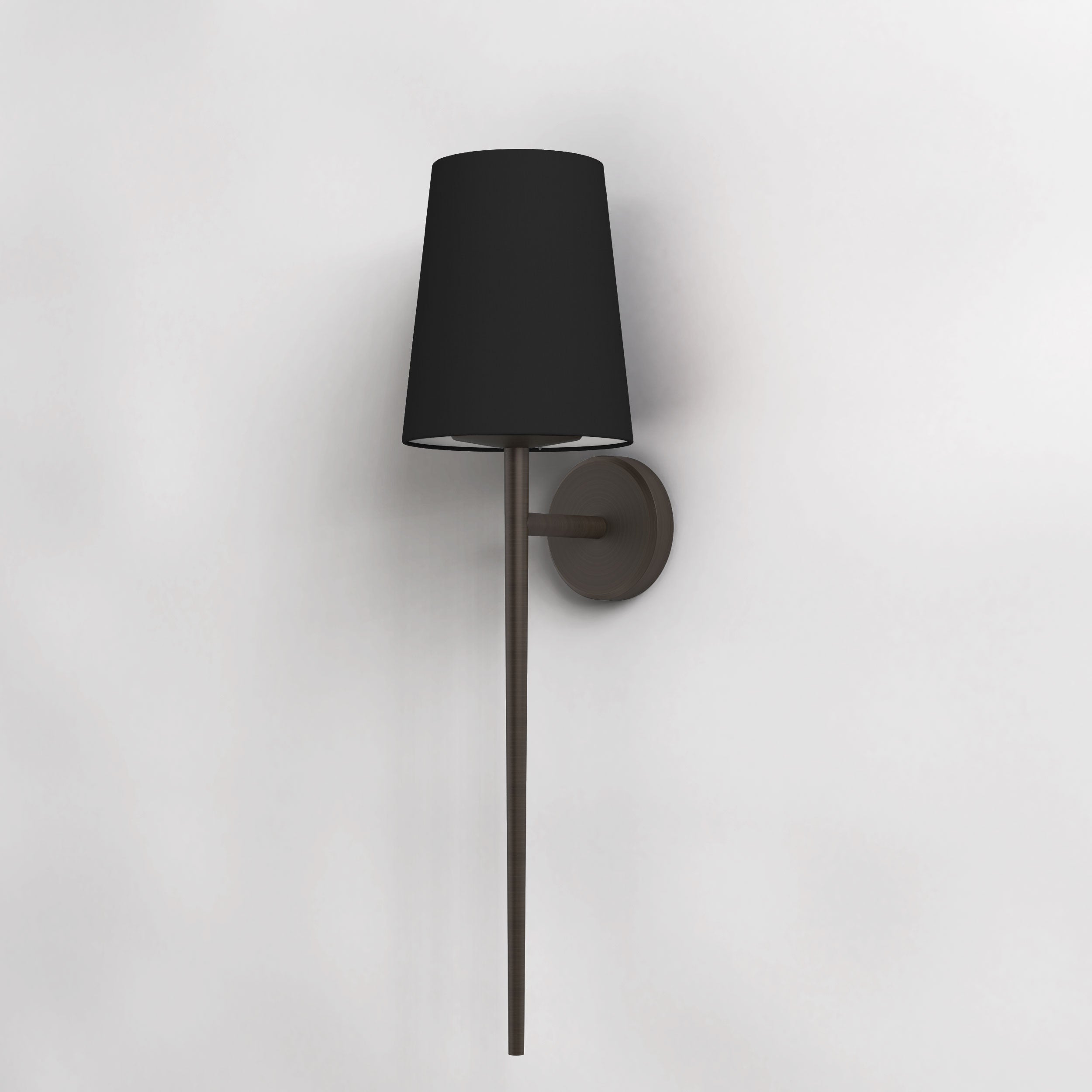 Beauville Bathroom Wall Light- Polished Chrome/ Bronze