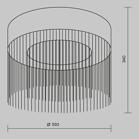 Imaginary Ceiling lamp- 18W/36W