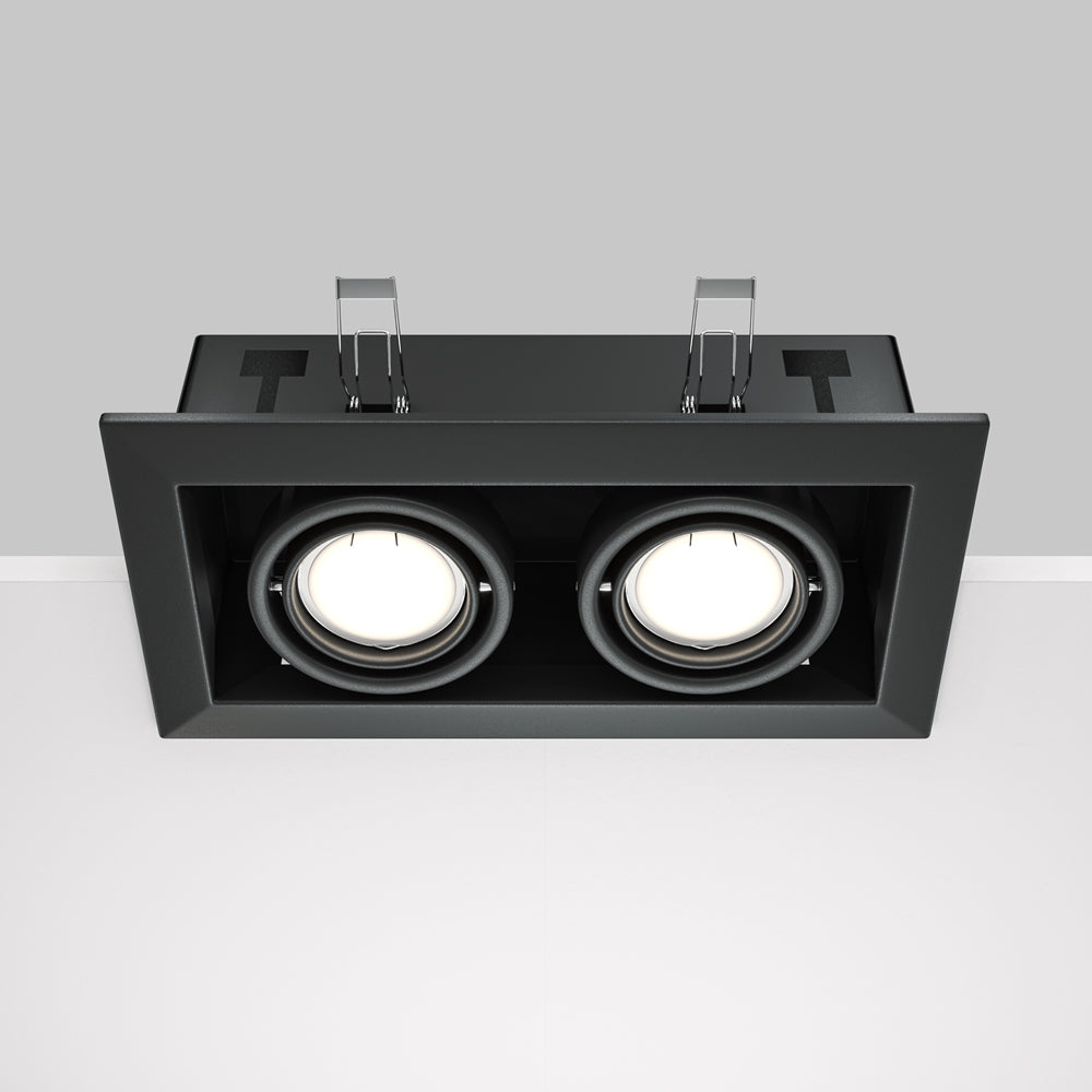Metal Modern GU10 Recessed Downlight- Black/ White Finishes