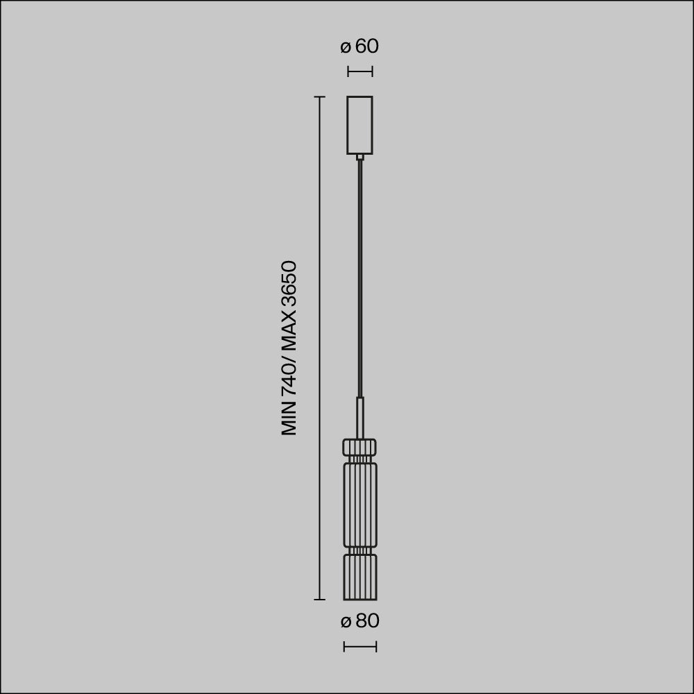 Ordo Pendant Light- Brass/ Black/ Chrome