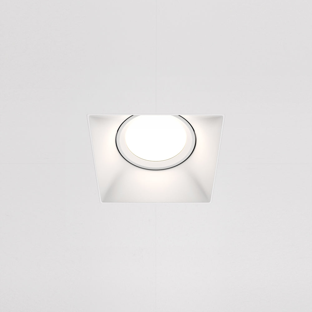 Dot Square Downlight Dot GU10 1x10W- Various Sizes
