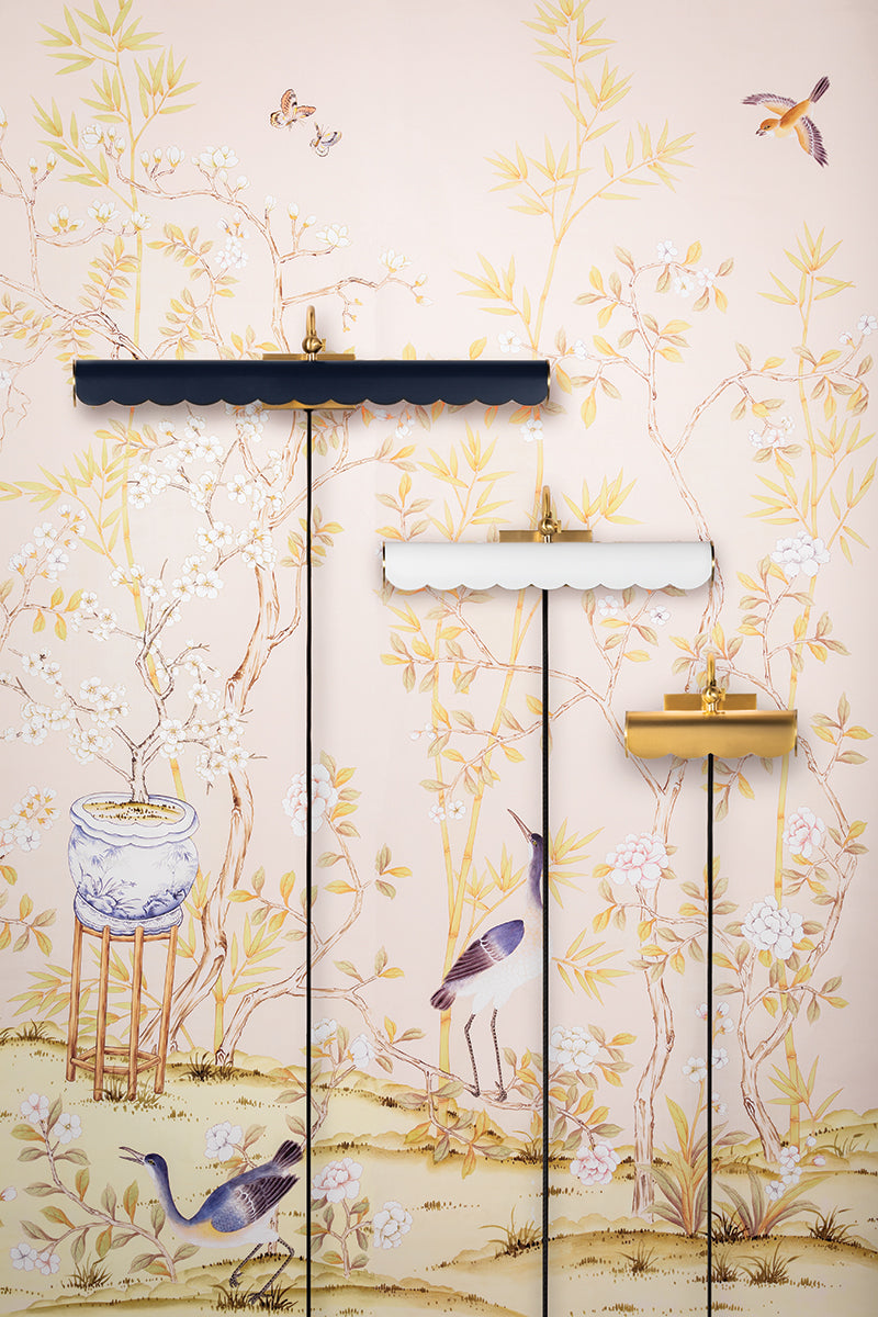 Fifi 2Lt Plug-in Picture Light - Aged Brass