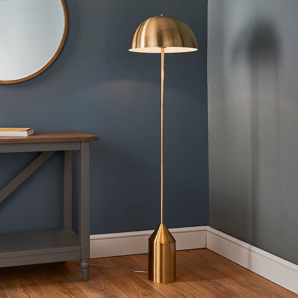 Sinatra Floor Lamp - Brass Finish E27