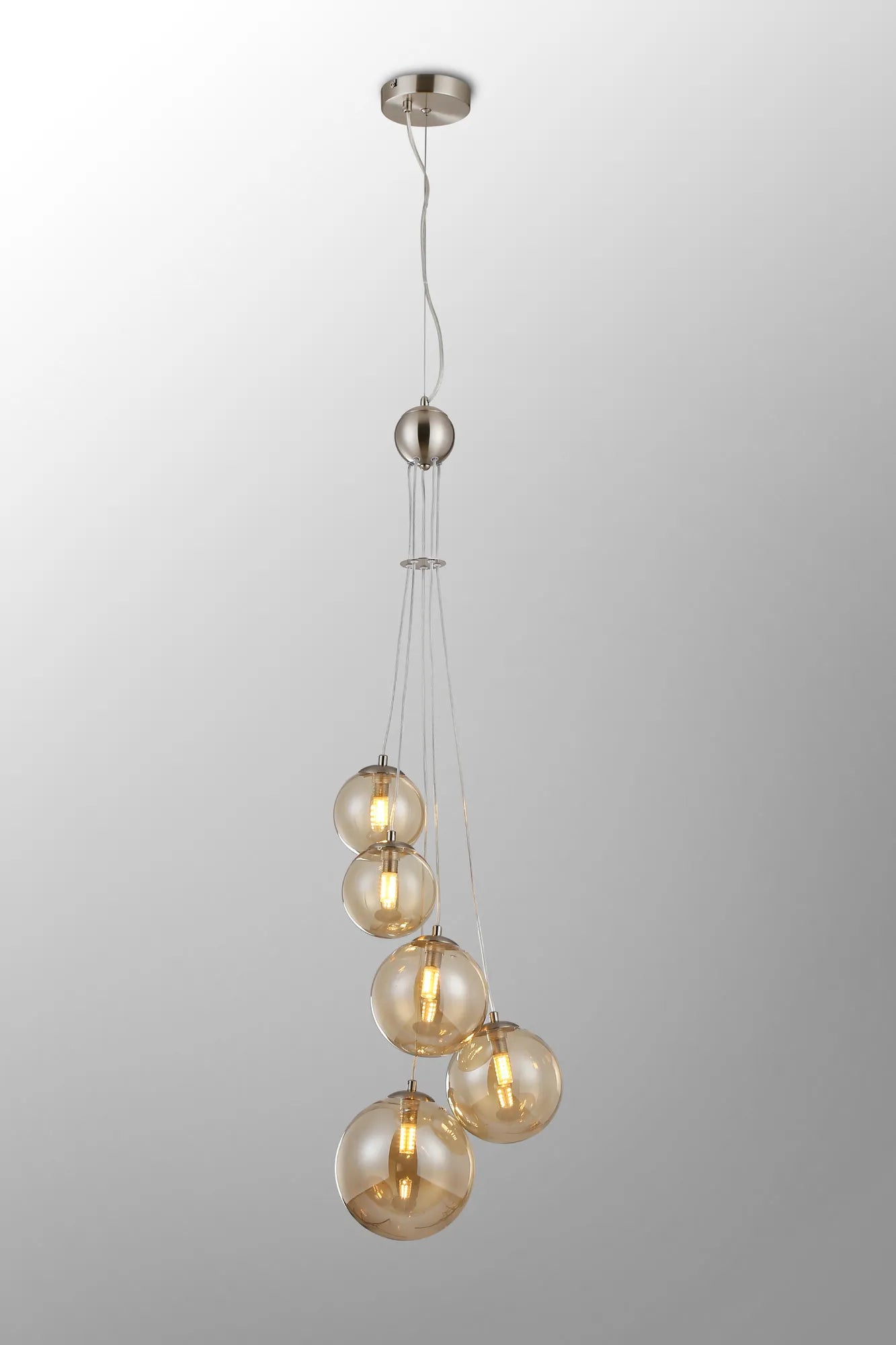 Seville 27cm Pendant, 5 x G9