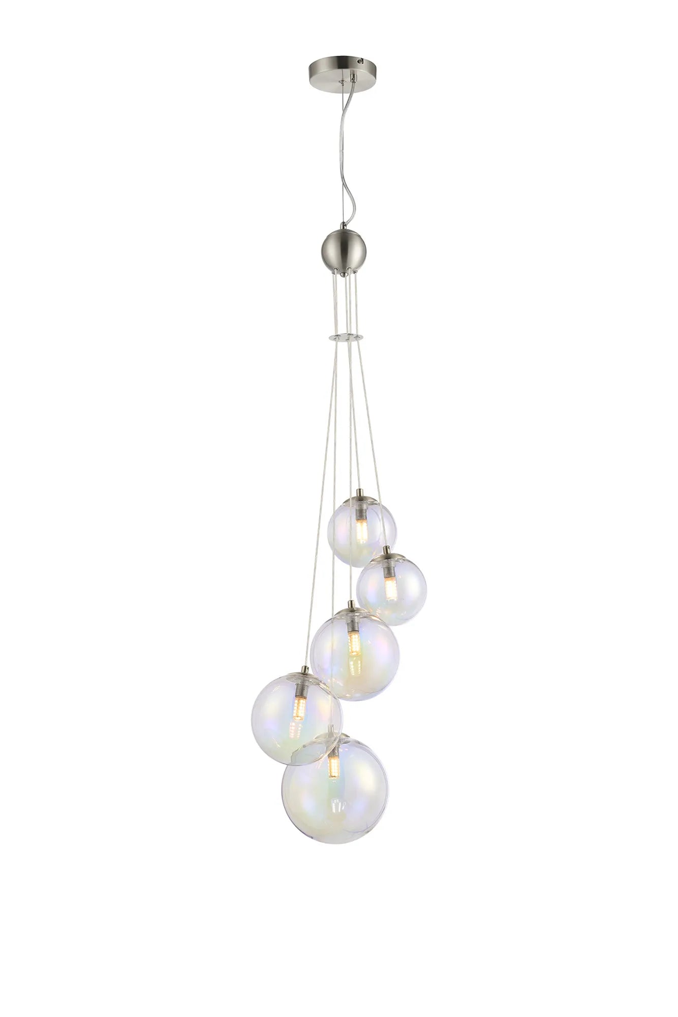 Seville 27cm Pendant, 5 x G9