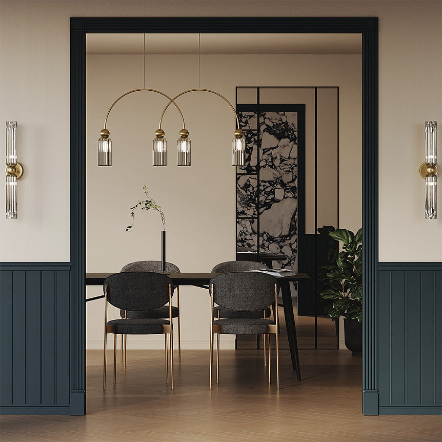 Antic 4 Light Pendant Lamp