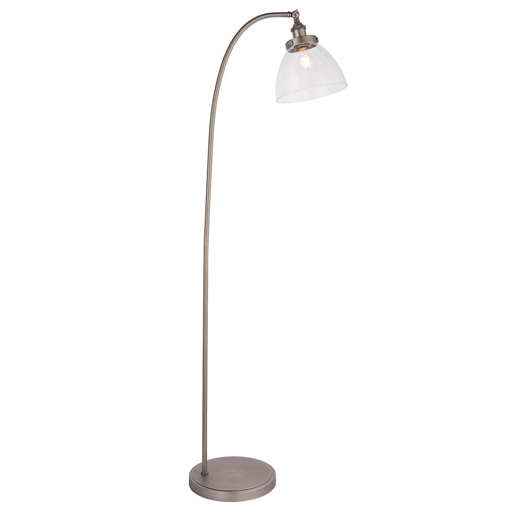 Bartley Task Floor Lamp - Various Finishes E27