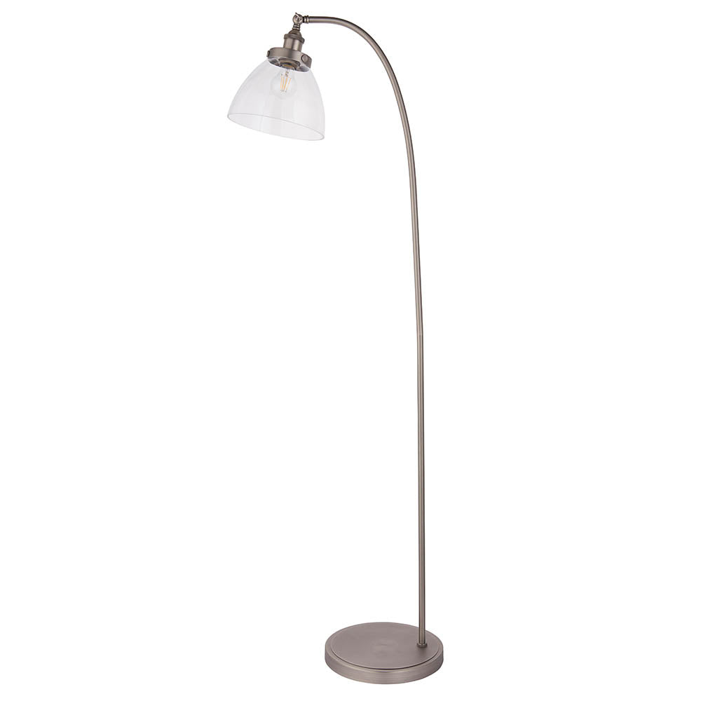 Bartley Task Floor Lamp - Various Finishes E27