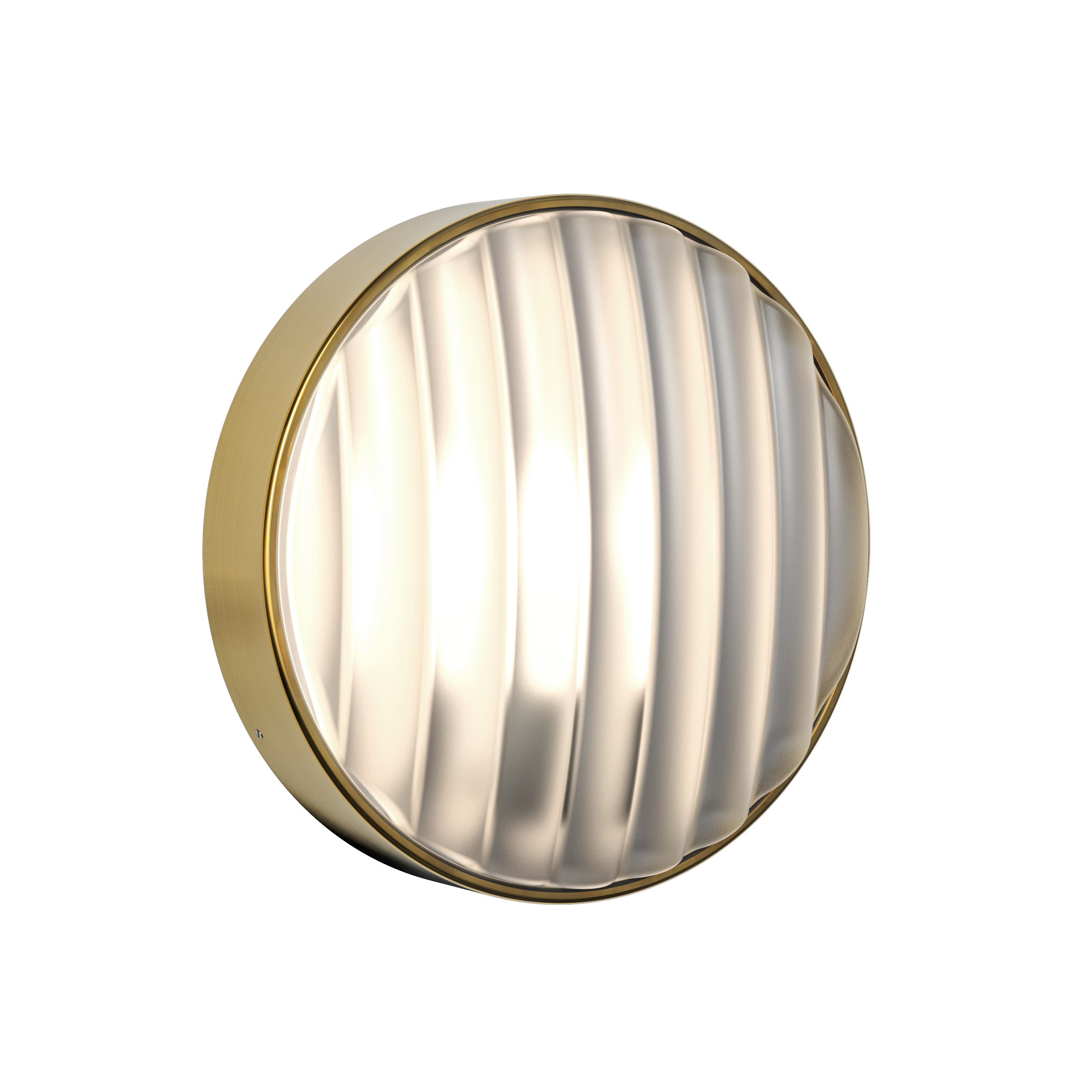 Montreal Round/Oval Outdoor Wall Light in Brushed Stainless Steel E27 IP44