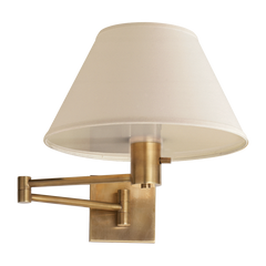Classic Swing Arm Wall Lamp - Various Colours