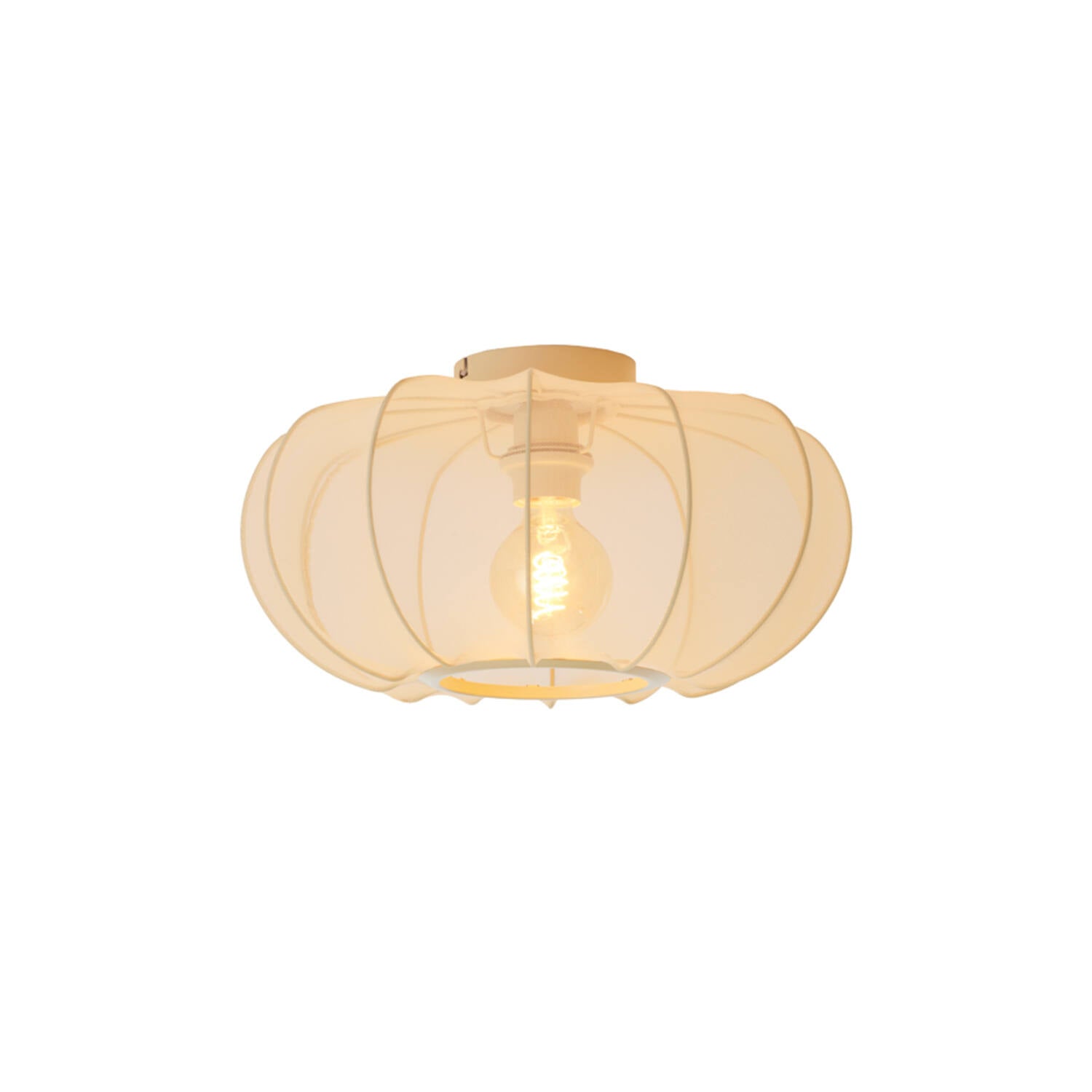 Plumalia Ceiling Light- Sand Finish