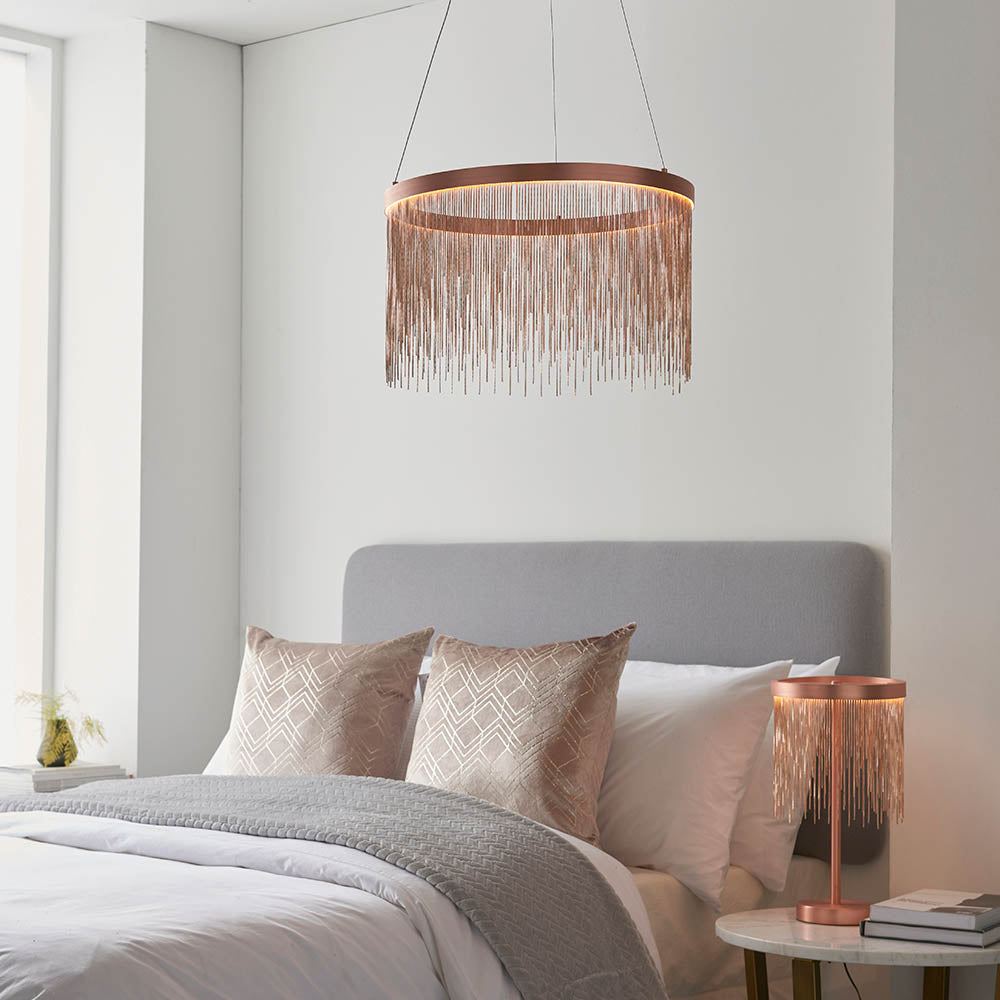 Garret LED Crystal Pendant