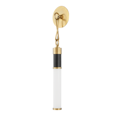 Huntington LED Hanging Wall Sconce - Brass