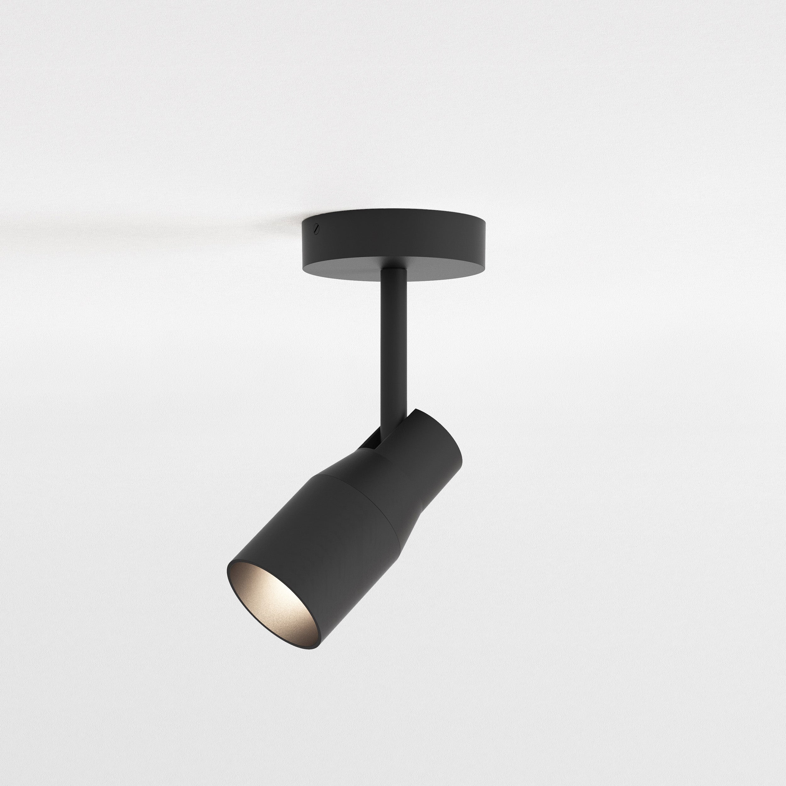 Apollo Single Spotlight IP20 - Black/White