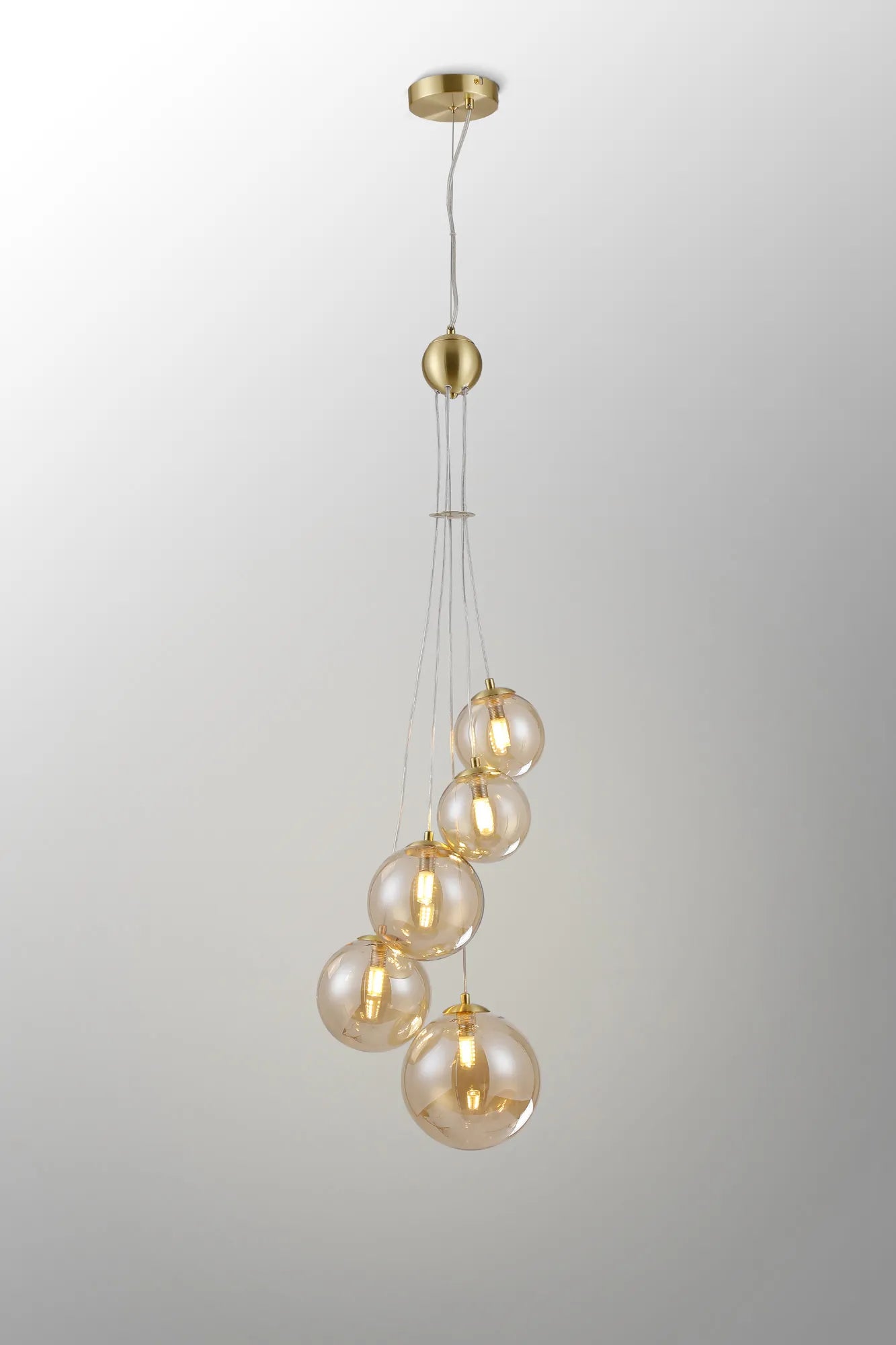 Seville 27cm Pendant, 5 x G9