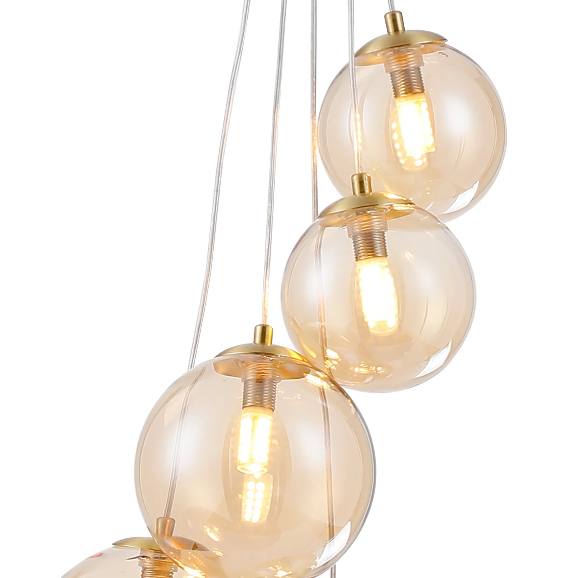 Seville 27cm Pendant, 5 x G9