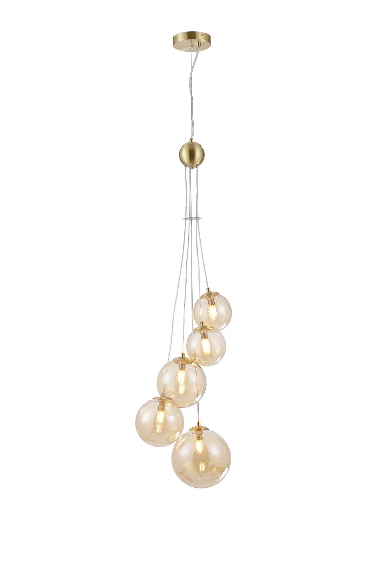 Seville 27cm Pendant, 5 x G9
