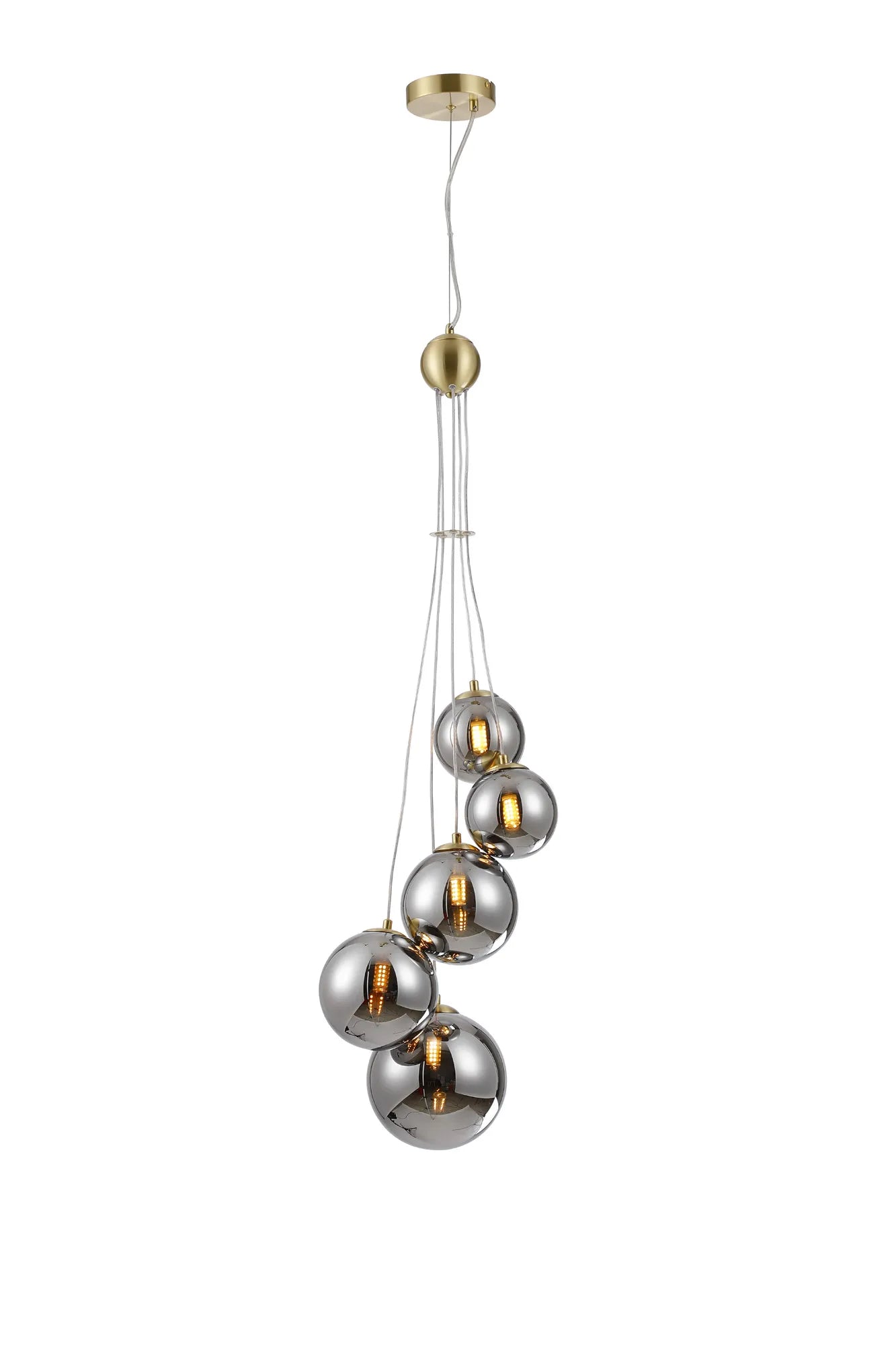 Seville 27cm Pendant, 5 x G9